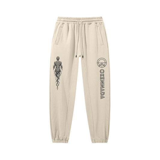OKENNADA "Unleashed" Heavyweight Sweatpants  Moon Mist S 