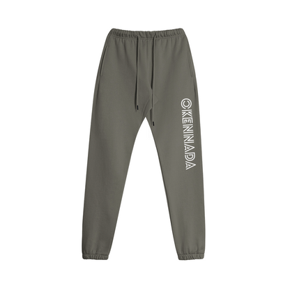 OKENNADA Flux Sweatpants Streetwear Charcoal Grey S