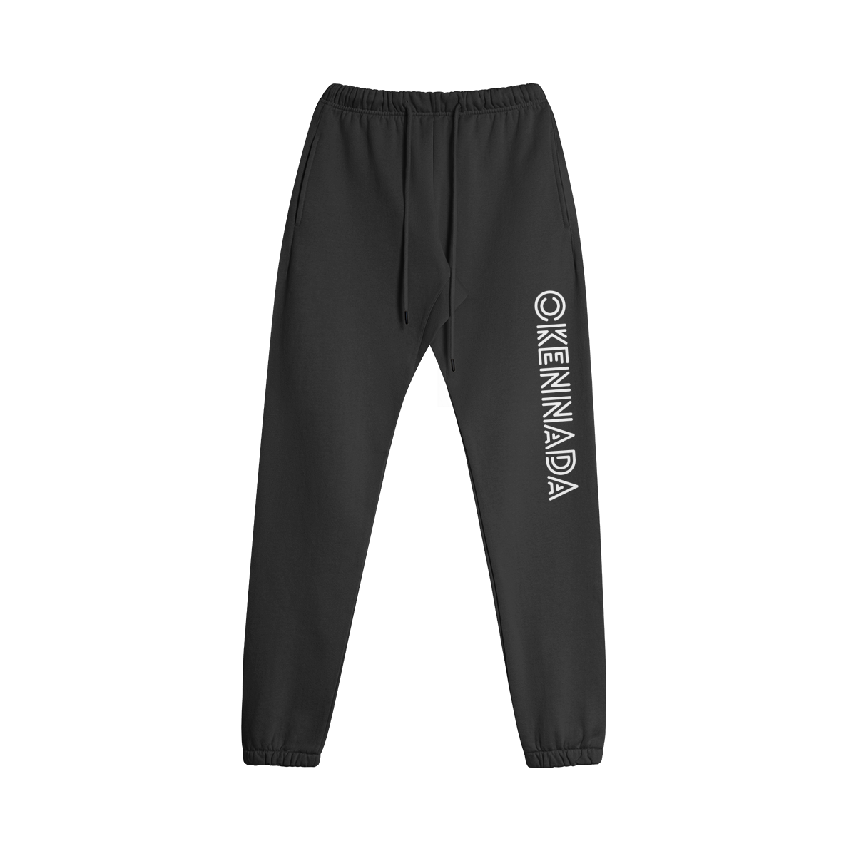 OKENNADA Flux Sweatpants Streetwear Black S