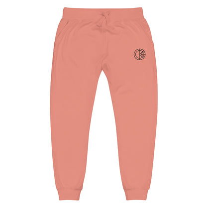 OKENNADA "Cozy Comfort" Fleece Sweatpants Dusty Rose XS