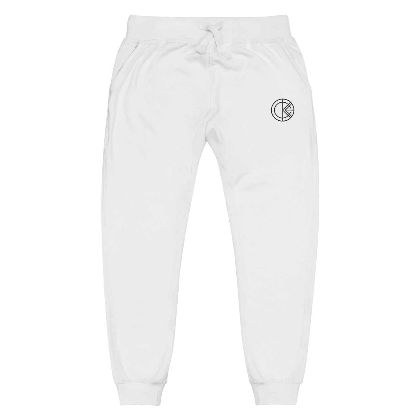 OKENNADA "Cozy Comfort" Fleece Sweatpants White XS
