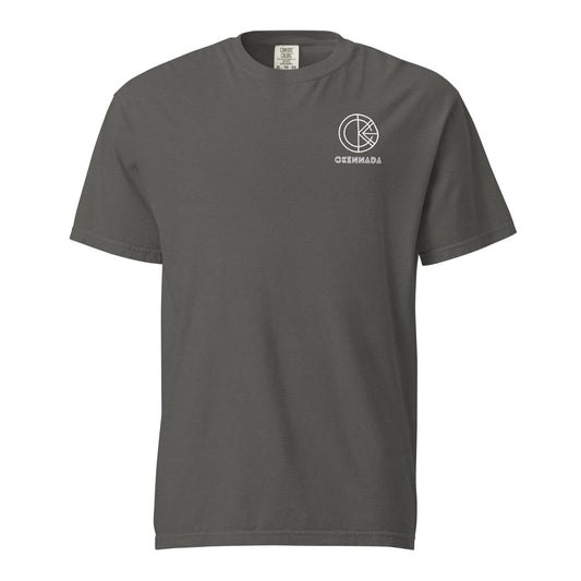 OKENNADA "Heavyweight Hero" Garment-Dyed Tee  Pepper S 