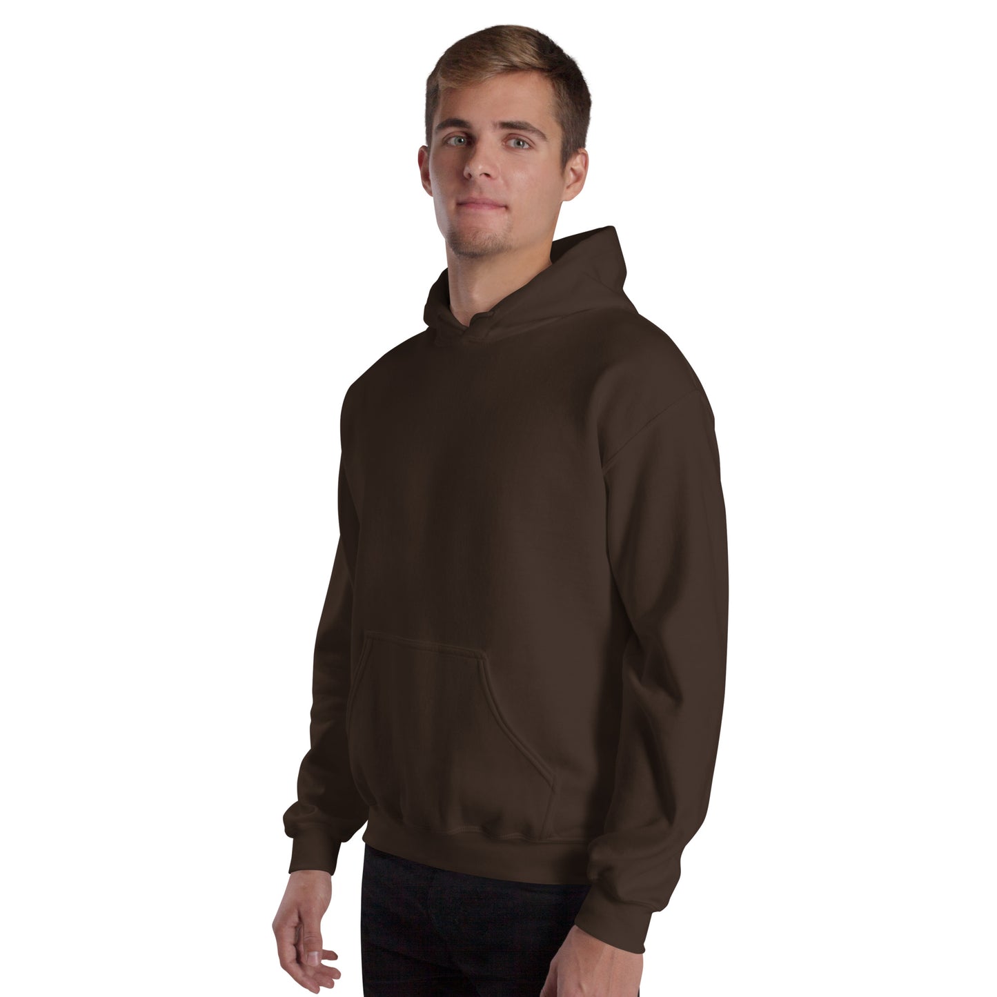 OKENNADA "Everyday Comfort" Heavy Blend Hoodie  Dark Chocolate S 