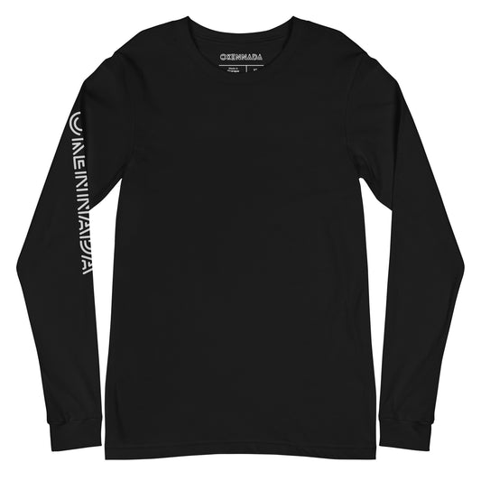 OKENNADA "Everyday Essential" Women's Long Sleeve Tee  Black XS 