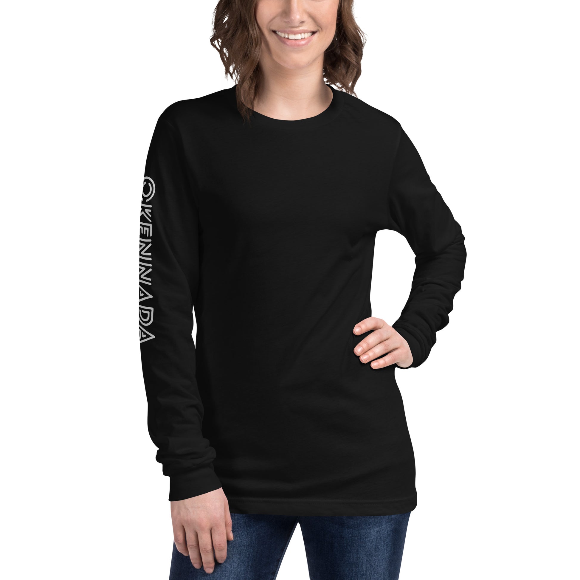 OKENNADA "Everyday Essential" Women's Long Sleeve Tee    