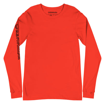 OKENNADA "Everyday Essential" Women's Long Sleeve Tee  Poppy XS 