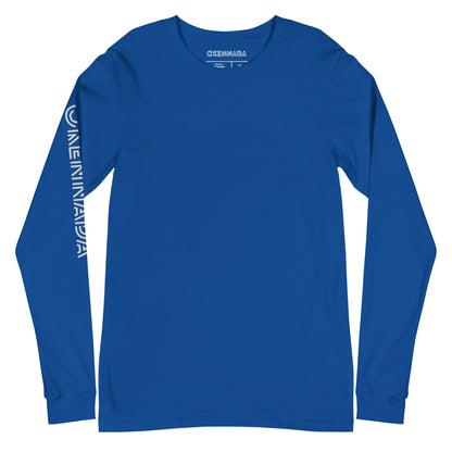OKENNADA "Everyday Essential" Women's Long Sleeve Tee  True Royal XS 