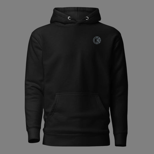 OKENNADA "Timeless Adventure" Premium Embroidered Hoodie Black S