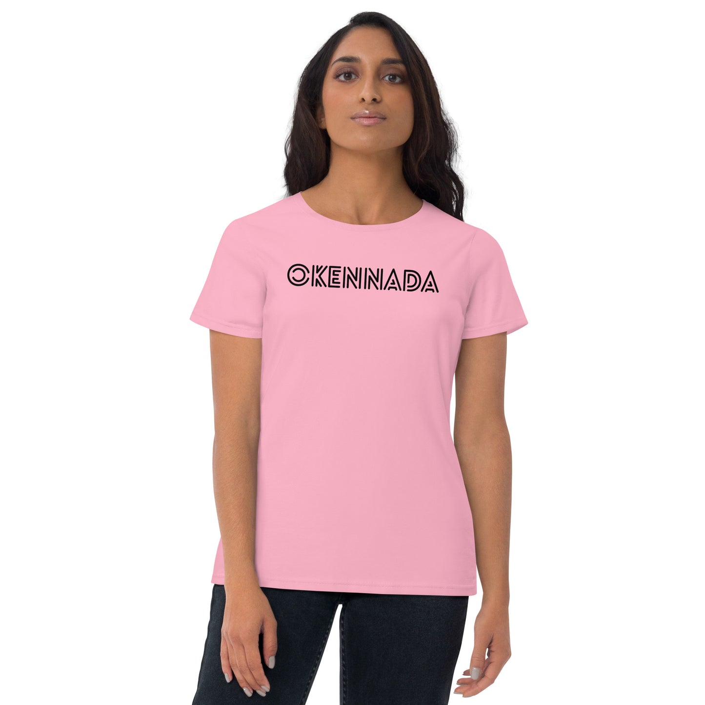 OKENNADA "Style & Soul" Women's Fitted Tee    
