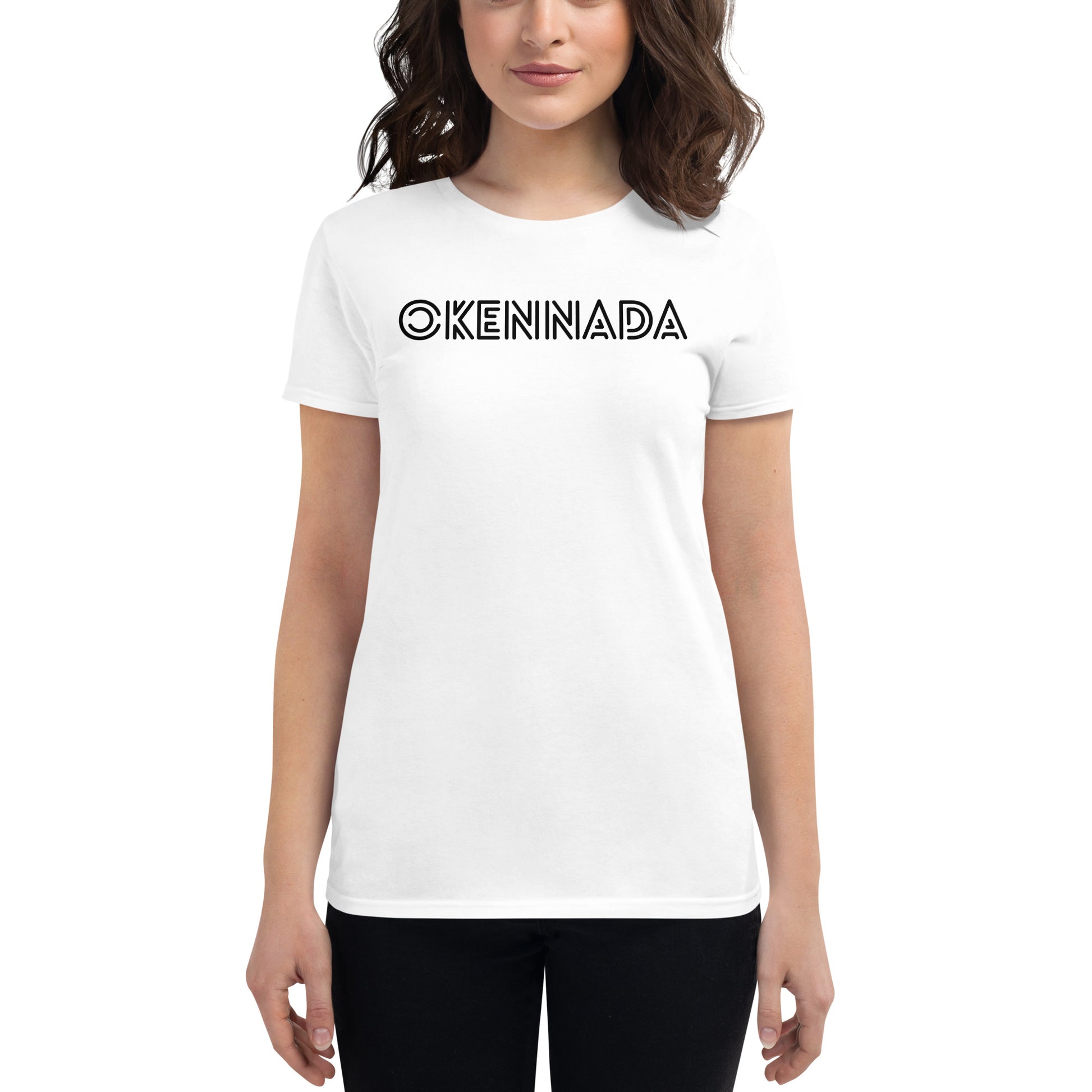 OKENNADA "Style & Soul" Women's Fitted Tee    