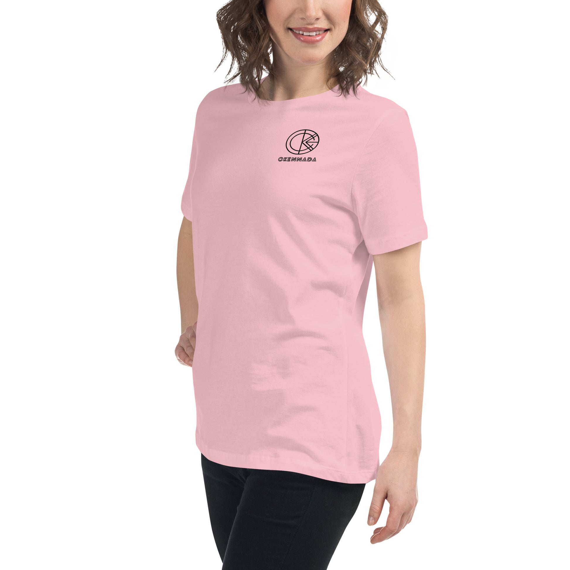 OKENNADA "Effortless Everyday" Women's Relaxed Tee    