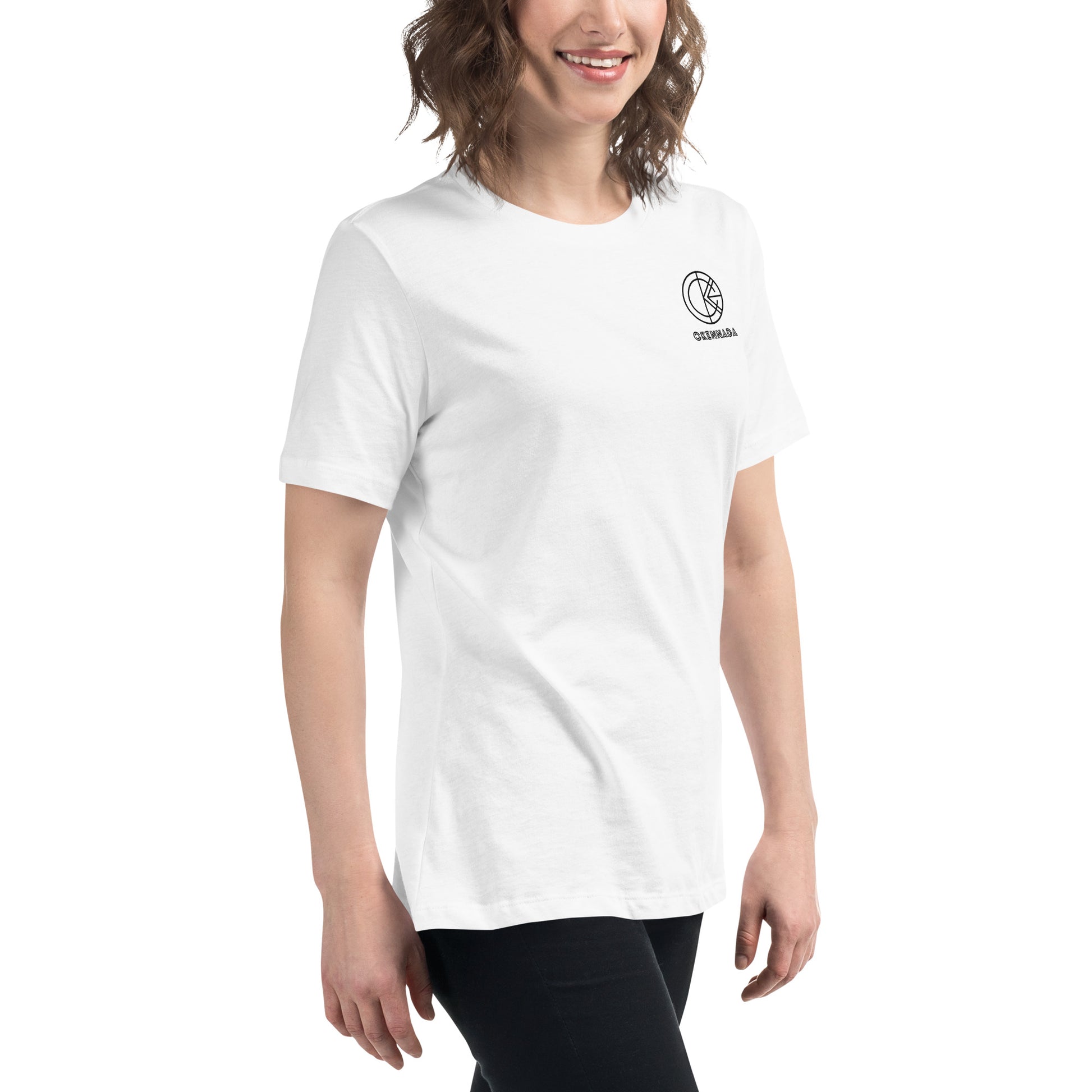 OKENNADA "Effortless Everyday" Women's Relaxed Tee    